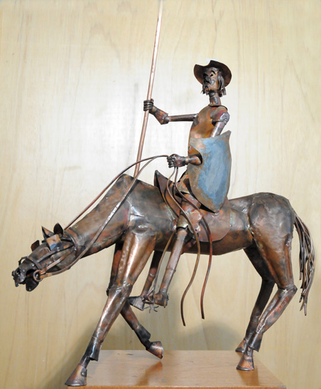 Dom Quixote a cavalo<a style='float:right;color:#ccc' href='https://www3.al.sp.gov.br/repositorio/noticia/03-2012/DomingoSoto3222.jpg' target=_blank><i class='bi bi-zoom-in'></i> Clique para ver a imagem </a>