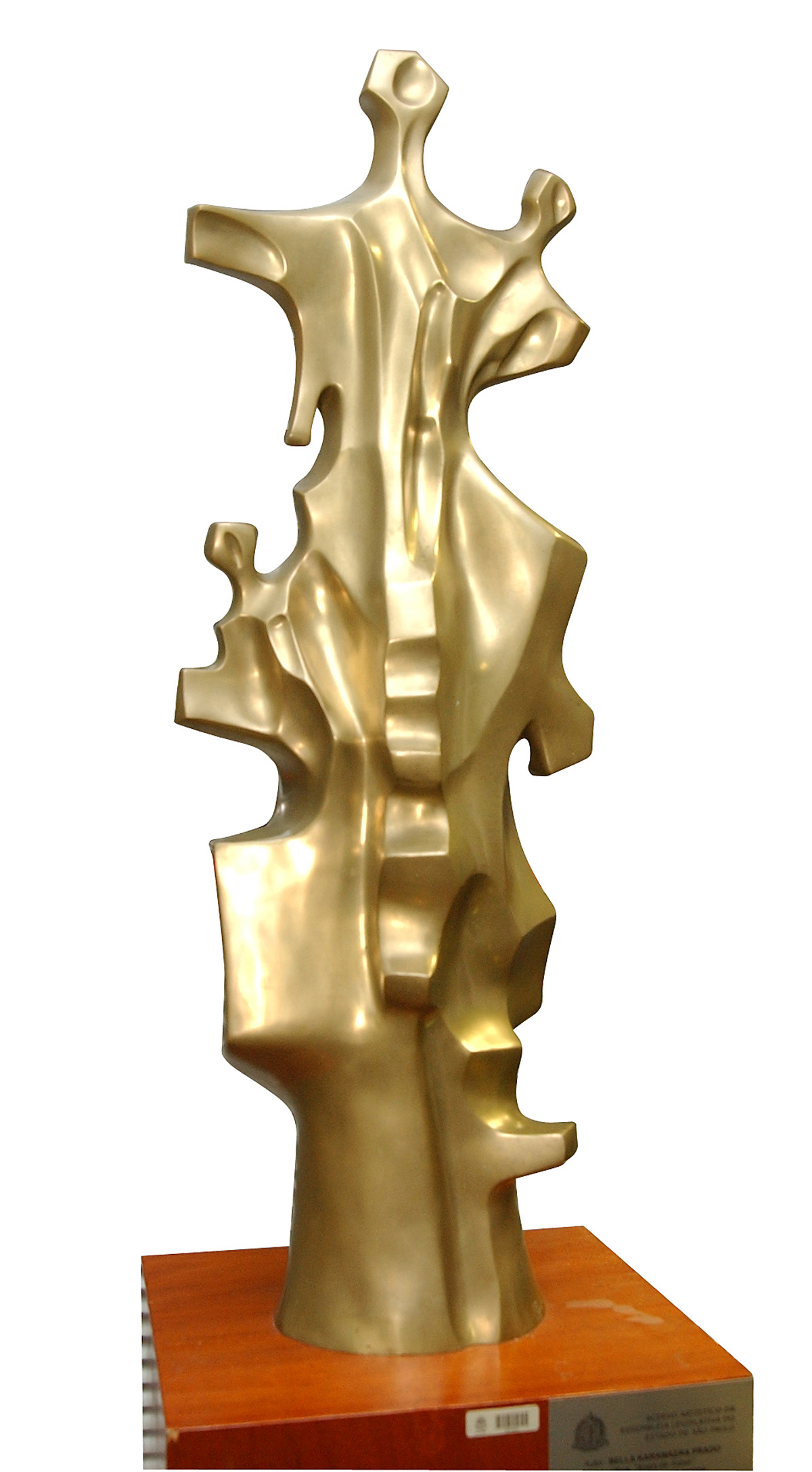 Escultura em bronze nsia de Saber (1977)<a style='float:right;color:#ccc' href='https://www3.al.sp.gov.br/repositorio/noticia/09-2008/Bellaobra1.jpg' target=_blank><i class='bi bi-zoom-in'></i> Clique para ver a imagem </a>