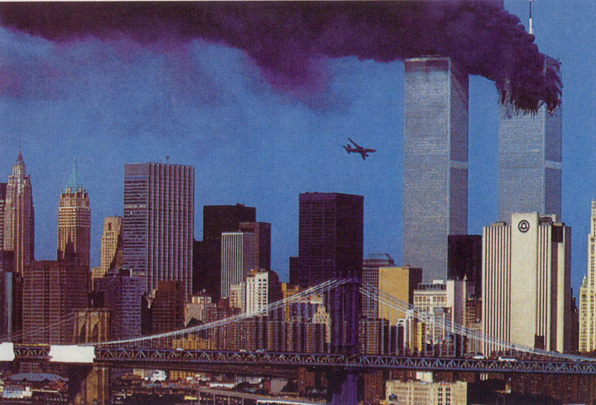 Atentado s torres gmeas do World Trade Center, na cidade de Nova York<a style='float:right;color:#ccc' href='https://www3.al.sp.gov.br/repositorio/noticia/09-2011/WorldTrade1.jpg' target=_blank><i class='bi bi-zoom-in'></i> Clique para ver a imagem </a>