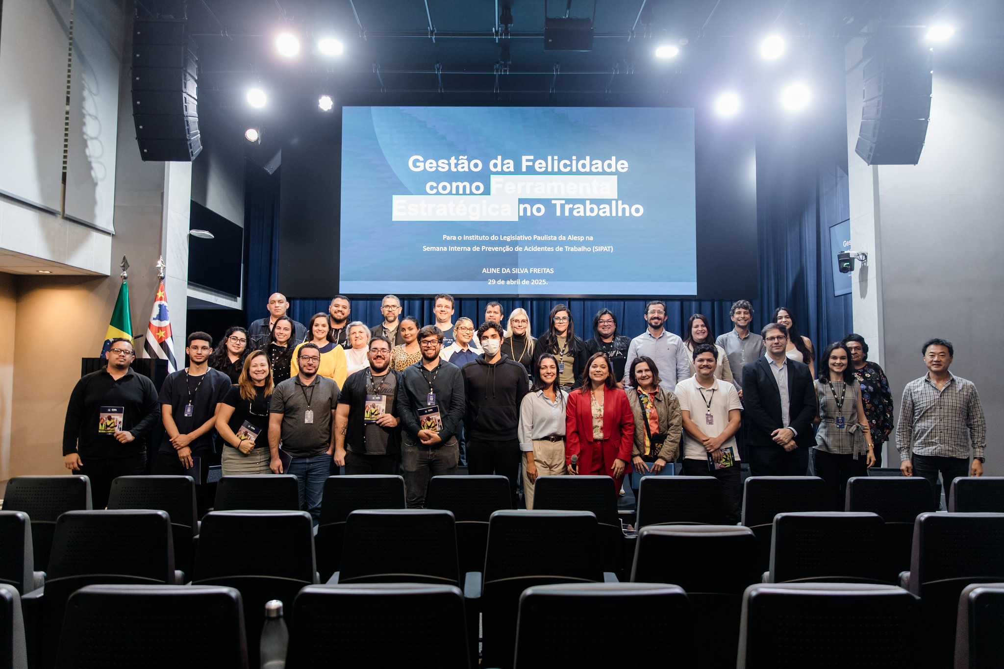 Gestão da Felicidade foi tema de paletstr<a style='float:right;color:#ccc' href='https://www3.al.sp.gov.br/repositorio/noticia/I-04-2025/fg344150.jpg' target=_blank><i class='bi bi-zoom-in'></i> Clique para ver a imagem </a>