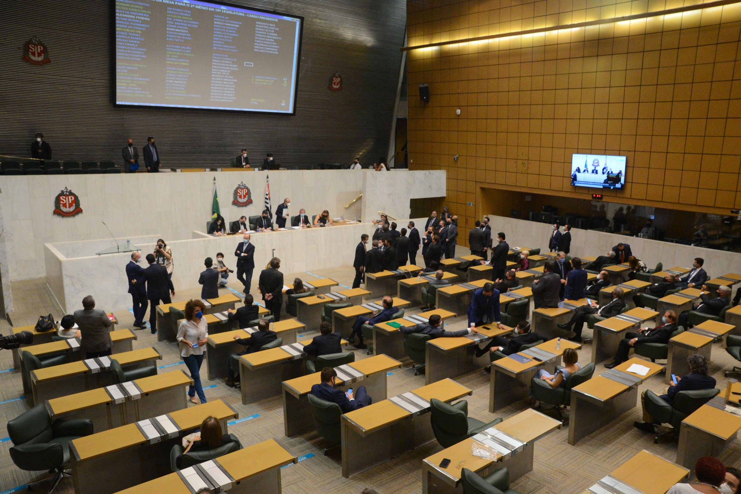 Assembleia Legislativa de São Paulo realiza sessão inaugural de 2022 nesta  terça-feira, 1º de fevereiro