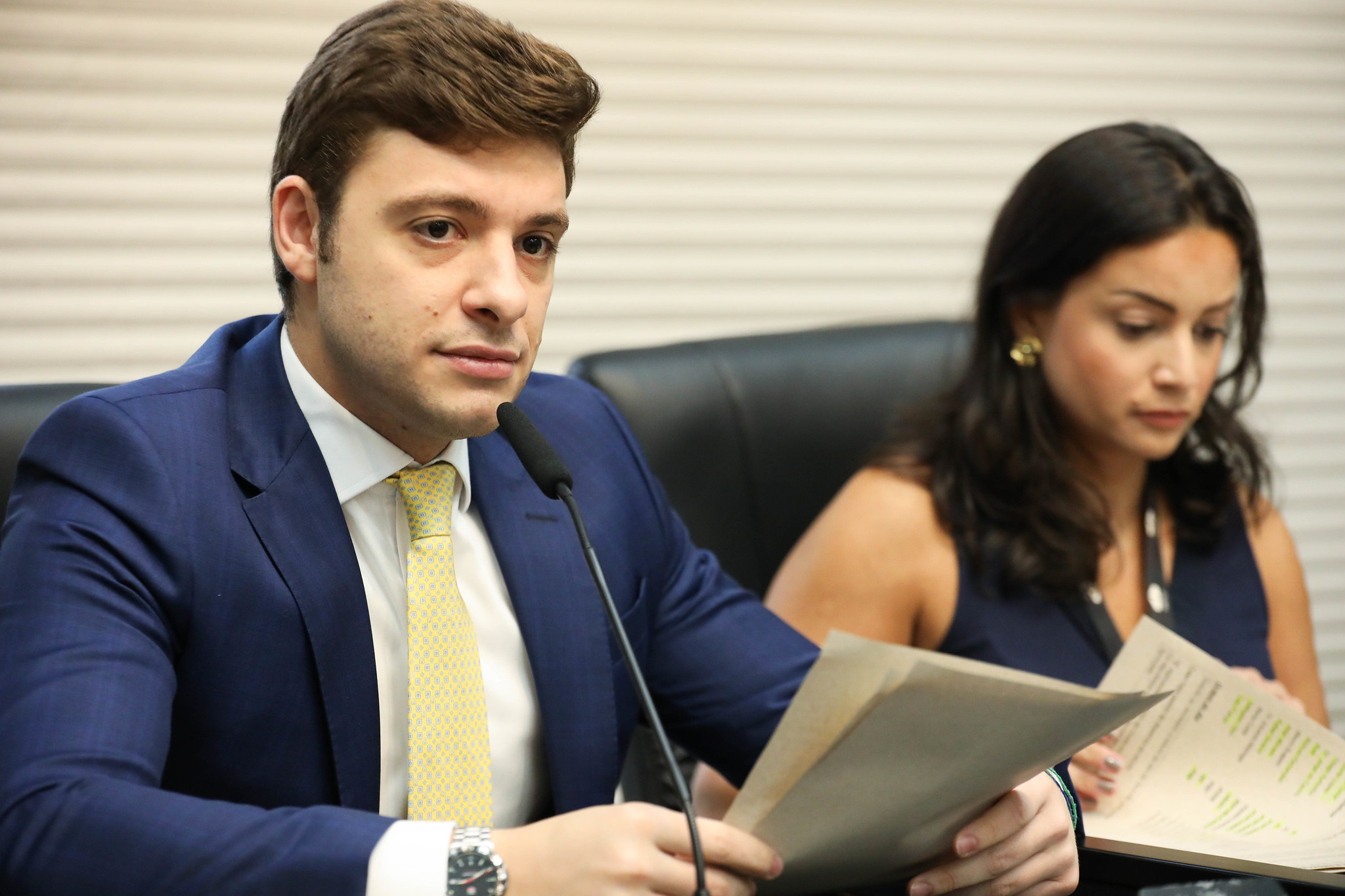 Reunio presidida pelo deputado Thiago Auricchio<a style='float:right;color:#ccc' href='https://www3.al.sp.gov.br/repositorio/noticia/N-02-2024/fg319352.jpg' target=_blank><i class='bi bi-zoom-in'></i> Clique para ver a imagem </a>