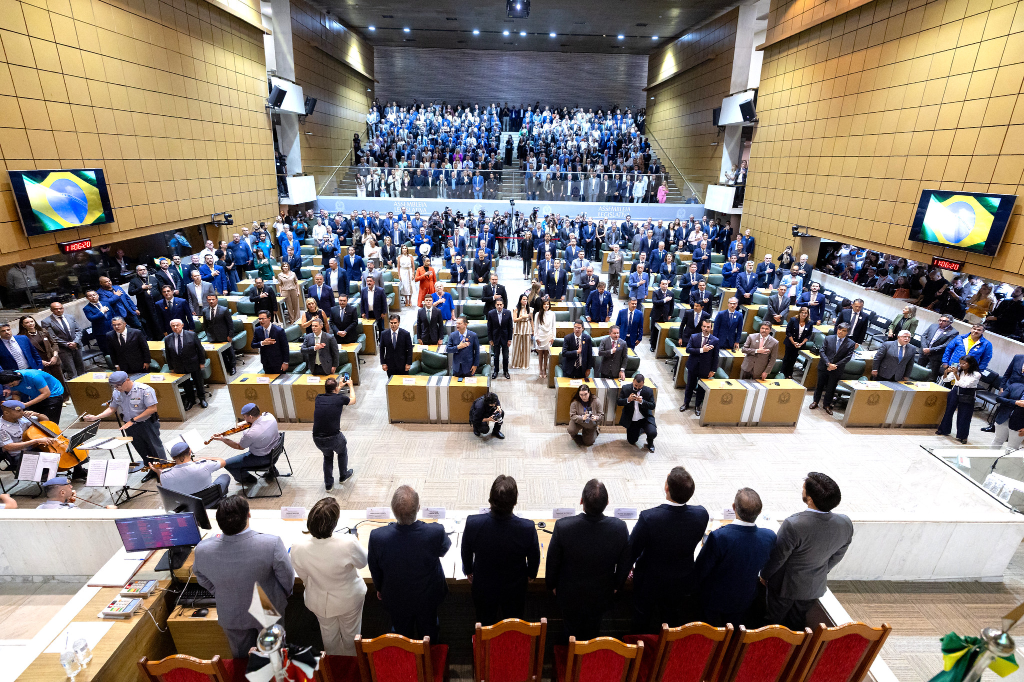 Mais de 500 autoridades prestigiaram a cerim�nia<a style='float:right;color:#ccc' href='https://www3.al.sp.gov.br/repositorio/noticia/N-02-2026/fg361161.jpg' target=_blank><i class='bi bi-zoom-in'></i> Clique para ver a imagem </a>