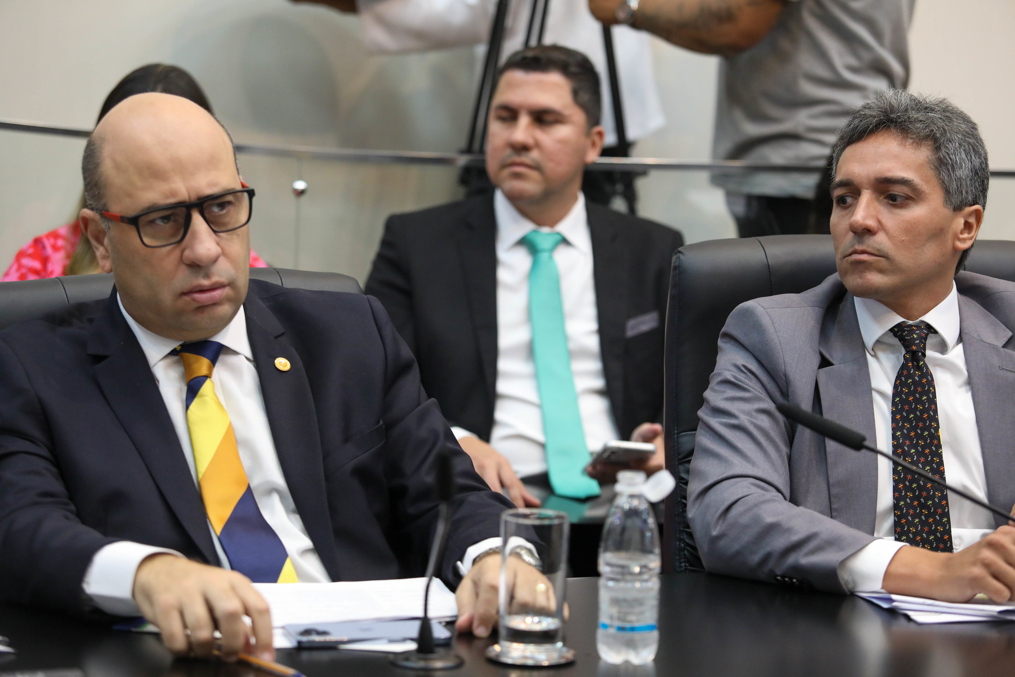 Deputados Oséias de Madureira e Paulo Mansur<a style='float:right;color:#ccc' href='https://www3.al.sp.gov.br/repositorio/noticia/N-03-2024/fg320103.jpg' target=_blank><i class='bi bi-zoom-in'></i> Clique para ver a imagem </a>