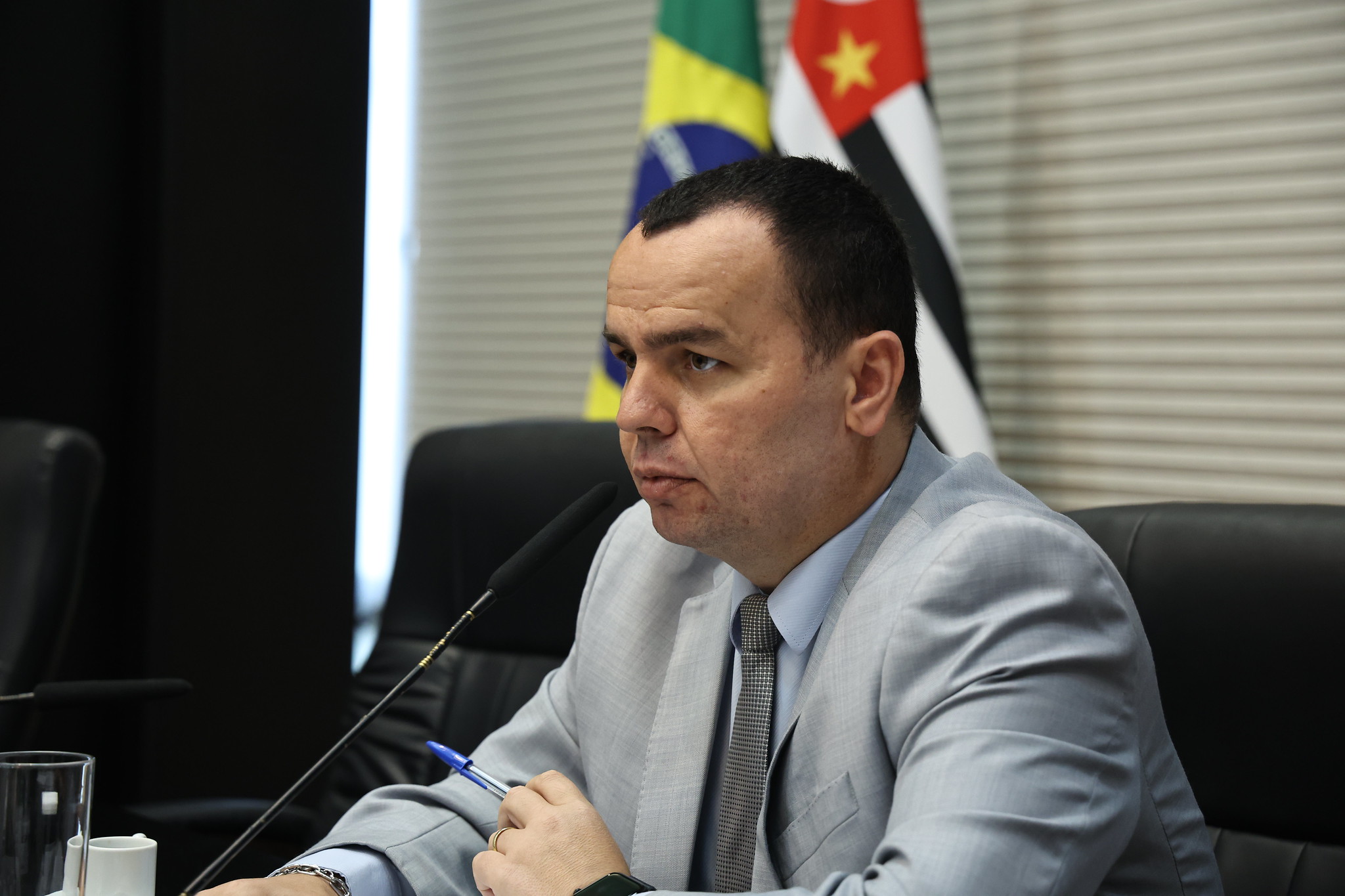 Vice-presidente da Comissão deputado Gil Diniz<a style='float:right;color:#ccc' href='https://www3.al.sp.gov.br/repositorio/noticia/N-03-2025/fg341602.jpg' target=_blank><i class='bi bi-zoom-in'></i> Clique para ver a imagem </a>