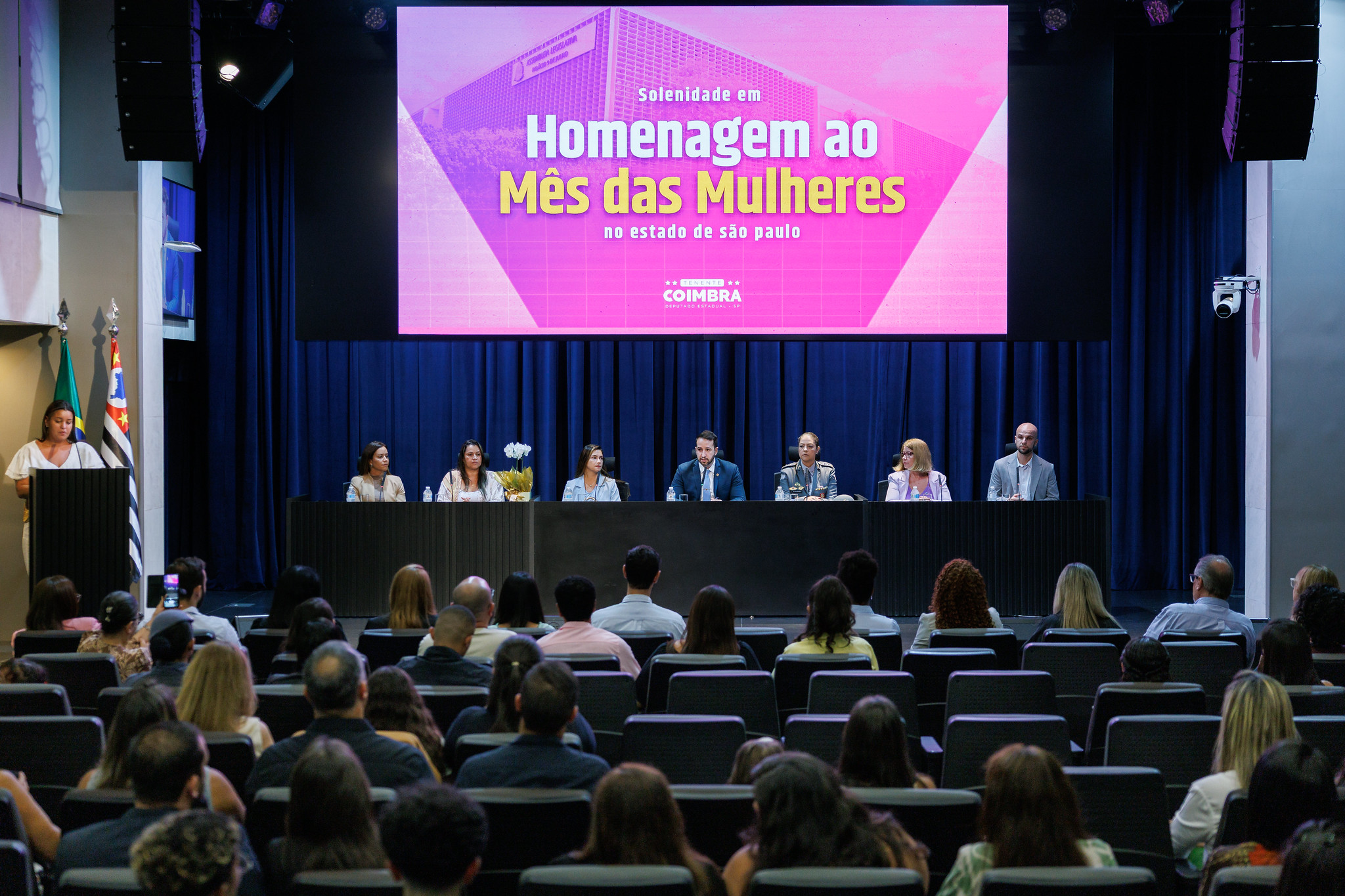 Evento reuniu militares e civis: inclusão<a style='float:right;color:#ccc' href='https://www3.al.sp.gov.br/repositorio/noticia/N-03-2025/fg342500.jpg' target=_blank><i class='bi bi-zoom-in'></i> Clique para ver a imagem </a>