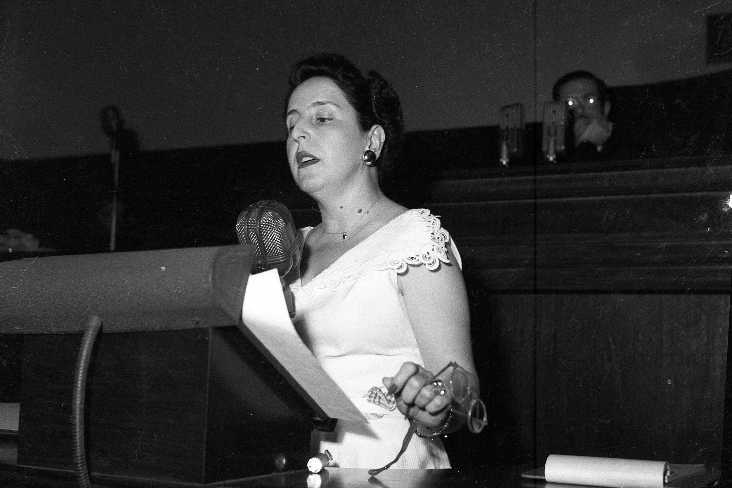 Deputada integrou as 6 primeiras legislaturas da Casa<a style='float:right;color:#ccc' href='https://www3.al.sp.gov.br/repositorio/noticia/N-03-2026/fg361502.jpg' target=_blank><i class='bi bi-zoom-in'></i> Clique para ver a imagem </a>