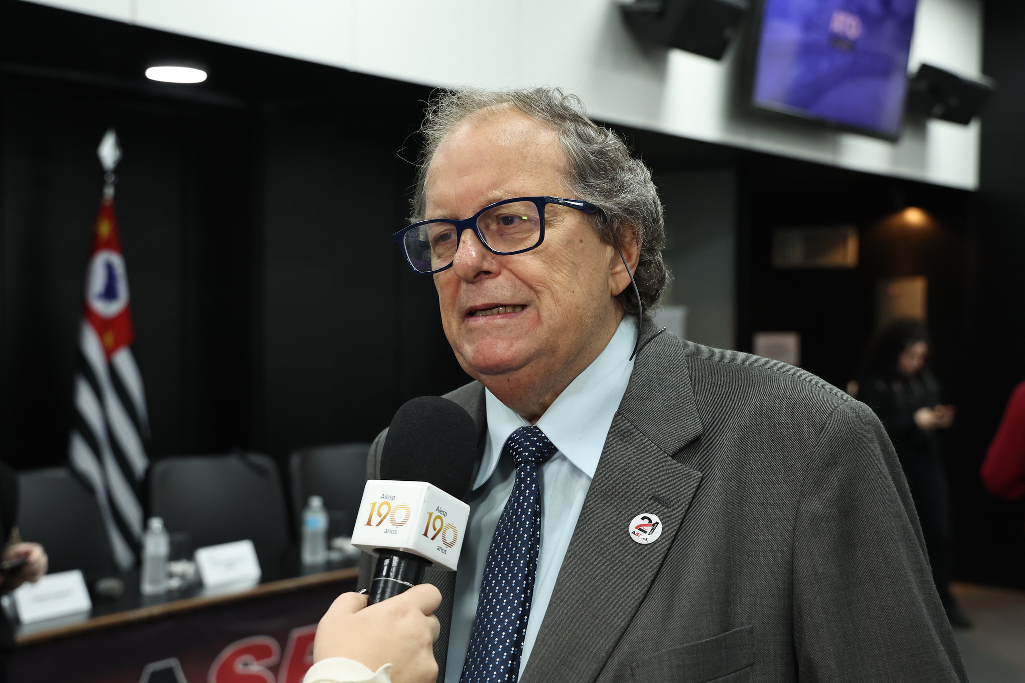 Presidente da Aspal, Gaspar Bissolotti Neto<a style='float:right;color:#ccc' href='https://www3.al.sp.gov.br/repositorio/noticia/N-04-2025/fg342829.jpg' target=_blank><i class='bi bi-zoom-in'></i> Clique para ver a imagem </a>