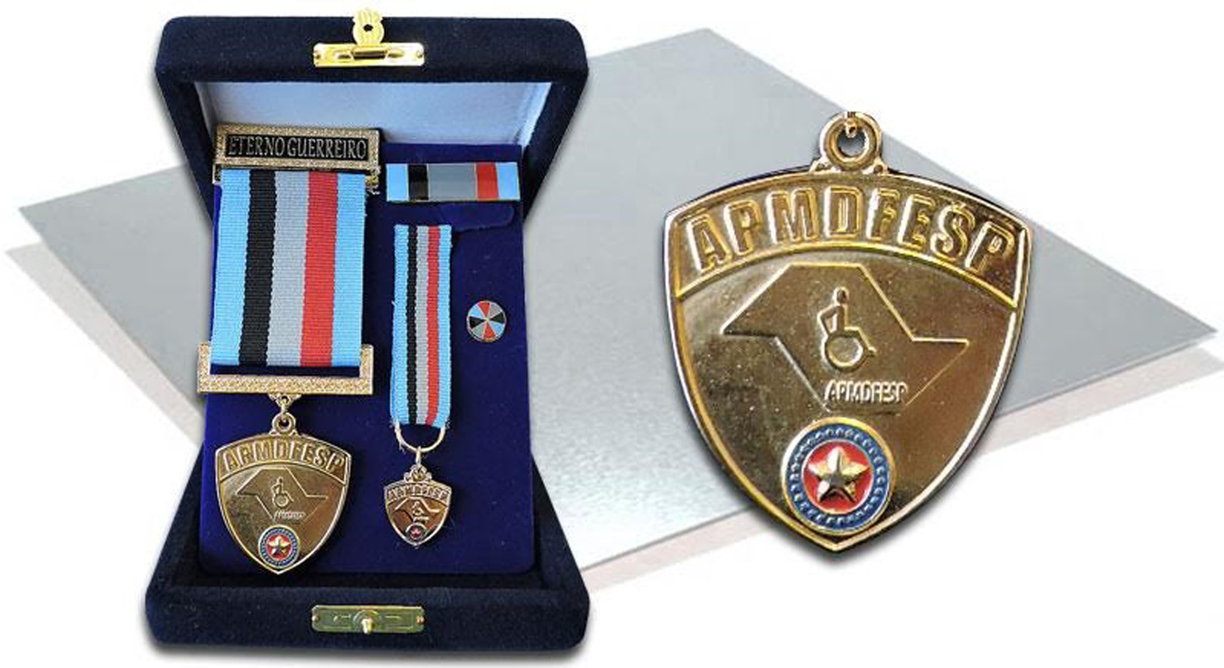 Medalha Eterno Guerreiro  concedida pelos policiais militares portadores de deficincia<a style='float:right;color:#ccc' href='https://www3.al.sp.gov.br/repositorio/noticia/N-05-2016/fg188820.jpg' target=_blank><i class='bi bi-zoom-in'></i> Clique para ver a imagem </a>