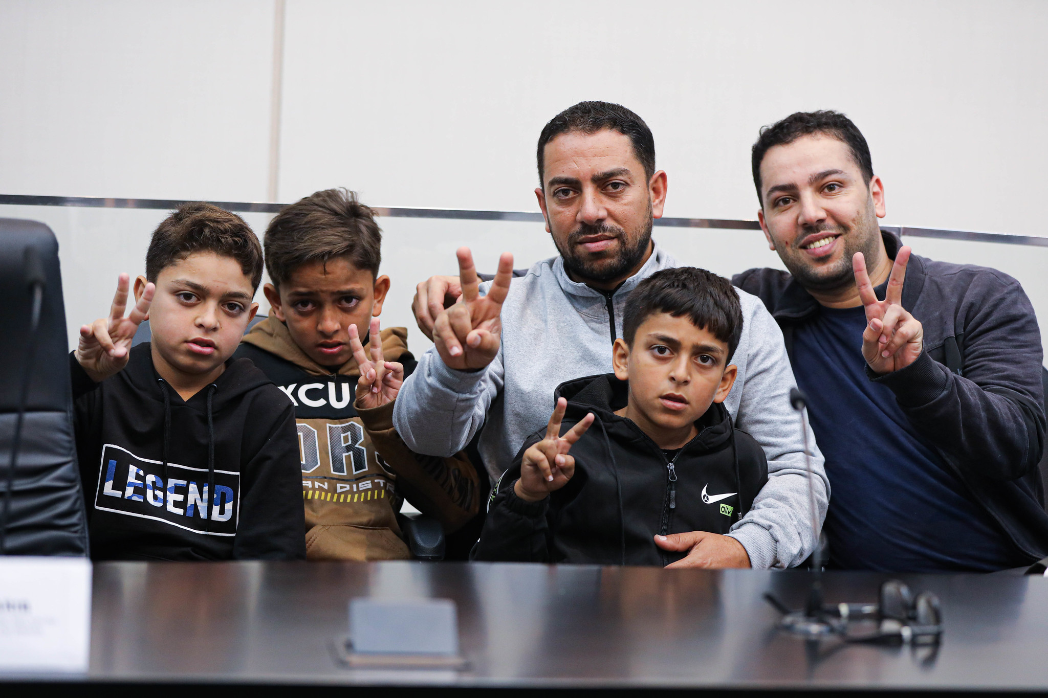 Fam�lias palestinas estiveram presentes<a style='float:right;color:#ccc' href='https://www3.al.sp.gov.br/repositorio/noticia/N-05-2026/fg364644.jpg' target=_blank><i class='bi bi-zoom-in'></i> Clique para ver a imagem </a>