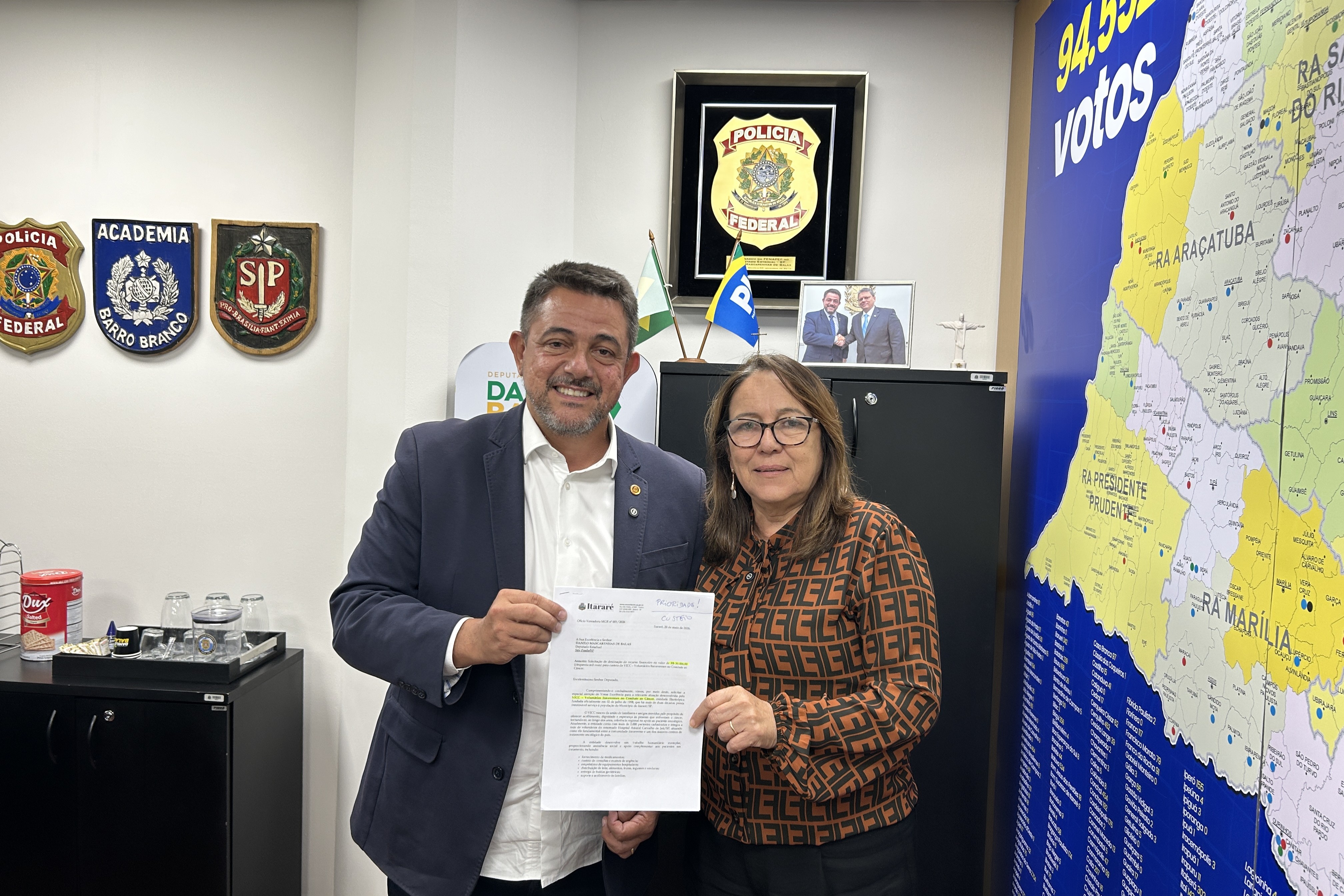 Danilo Balas e Mara Galv�o<a style='float:right;color:#ccc' href='https://www3.al.sp.gov.br/repositorio/noticia/N-05-2026/fg364999.jpg' target=_blank><i class='bi bi-zoom-in'></i> Clique para ver a imagem </a>