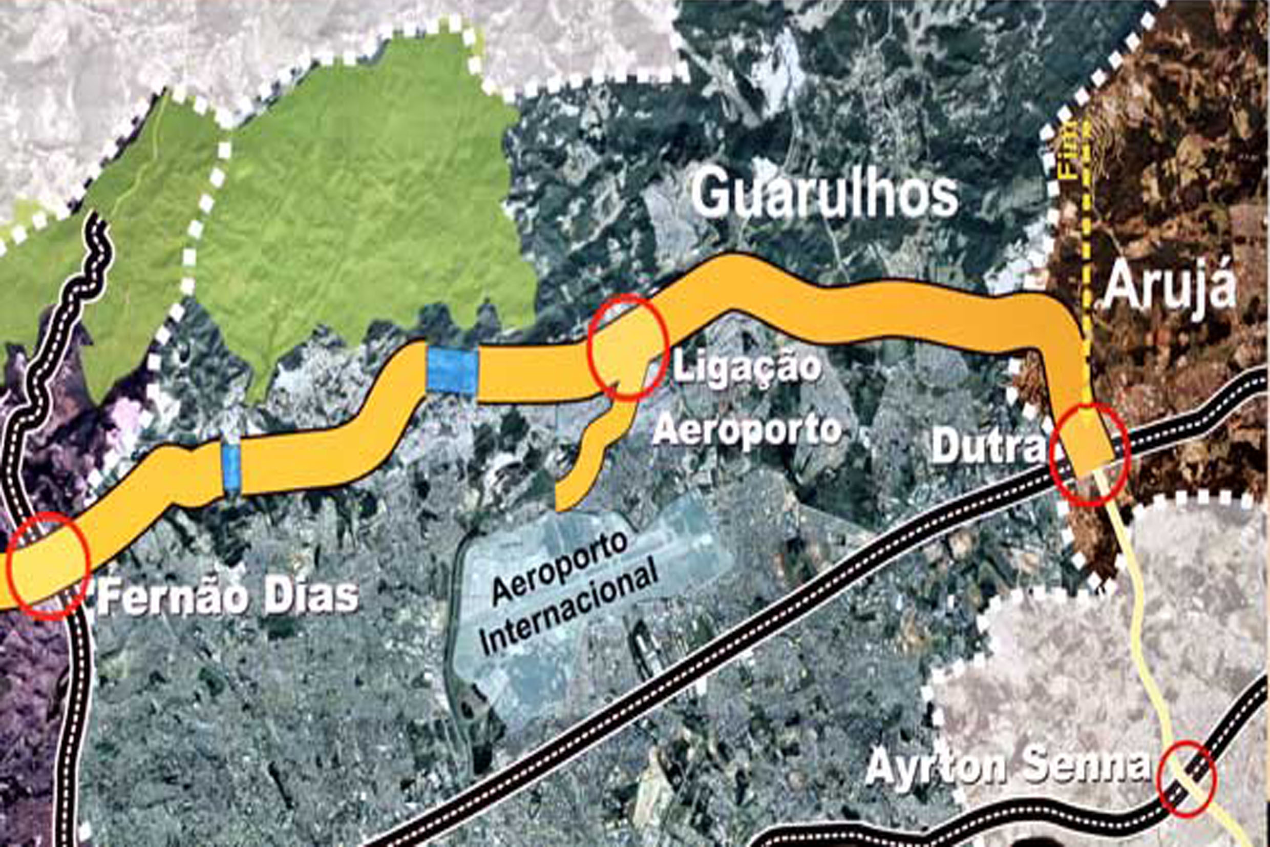 Mapa esquemtico do Trecho Norte<a style='float:right;color:#ccc' href='https://www3.al.sp.gov.br/repositorio/noticia/N-06-2015/fg171199.jpg' target=_blank><i class='bi bi-zoom-in'></i> Clique para ver a imagem </a>