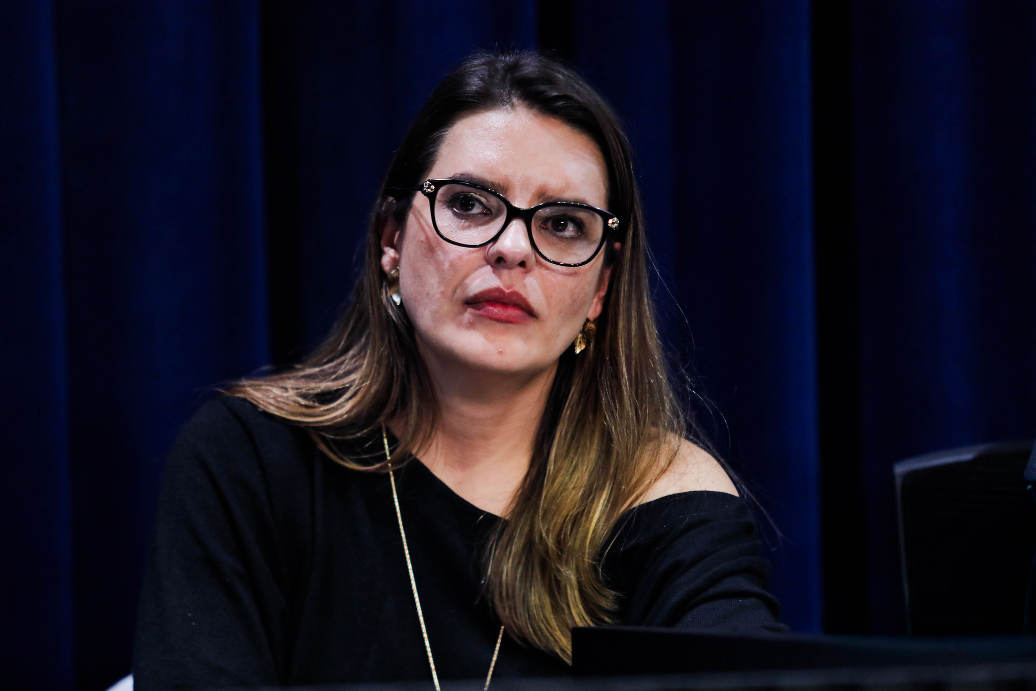 Yomara Ribeiro - presidente da Atraesc<a style='float:right' href='https://www3.al.sp.gov.br/repositorio/noticia/N-06-2026/fg365568.jpg' target=_blank><img src='/_img/material-file-download-white.png' width='14px' alt='Clique para baixar a imagem'></a>