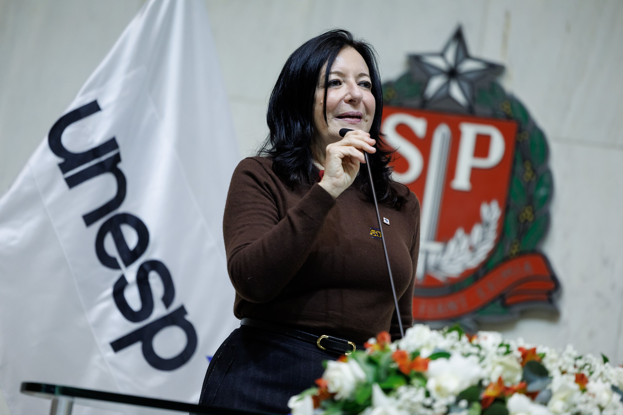 Maysa Furlan, reitora da Unesp<a style='float:right;color:#ccc' href='https://www3.al.sp.gov.br/repositorio/noticia/N-06-2026/fg366545.jpg' target=_blank><i class='bi bi-zoom-in'></i> Clique para ver a imagem </a>