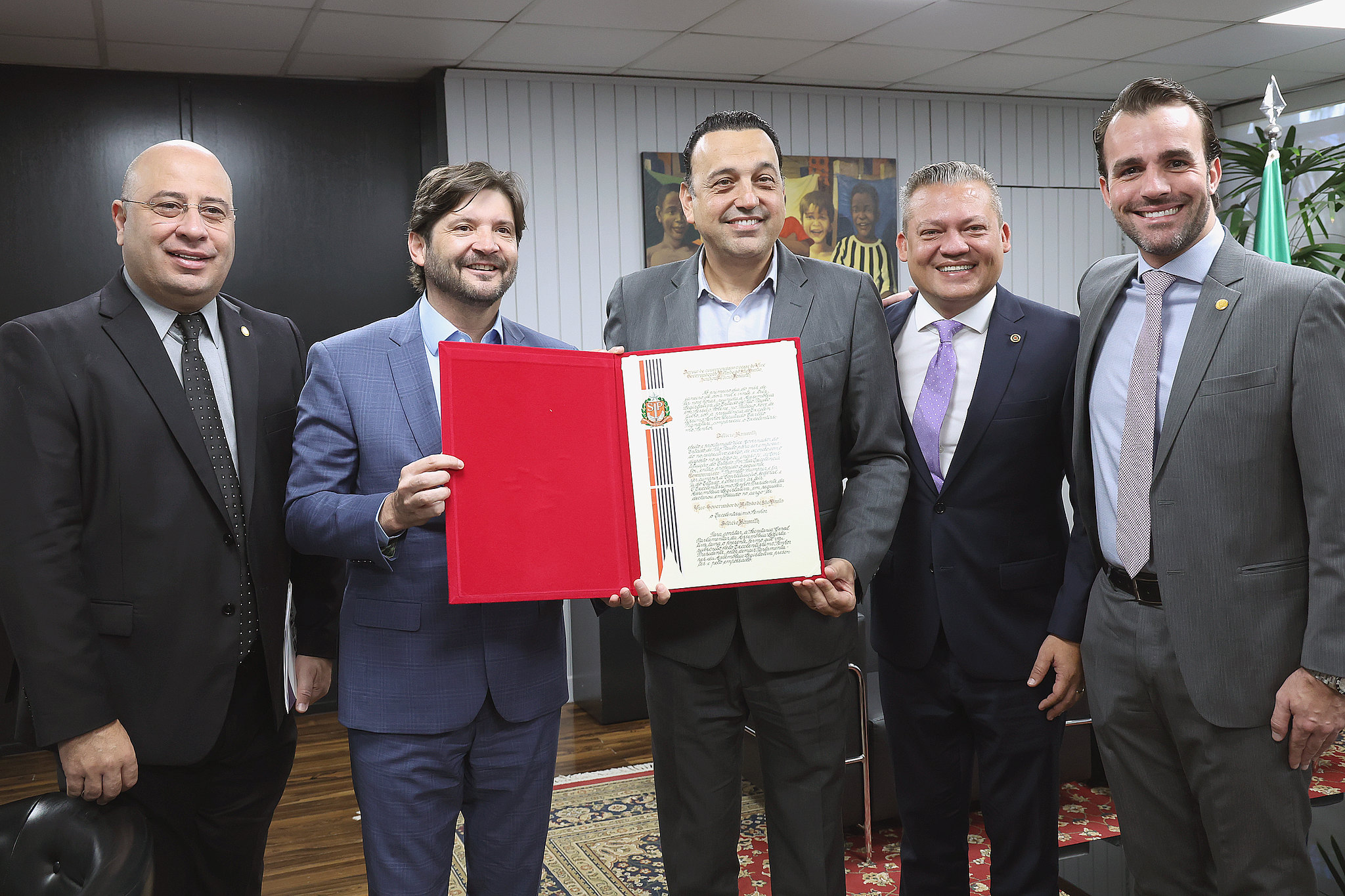 Vice-governador, Felício Ramuth, na Casa<a style='float:right;color:#ccc' href='https://www3.al.sp.gov.br/repositorio/noticia/N-07-2023/fg305369.jpg' target=_blank><i class='bi bi-zoom-in'></i> Clique para ver a imagem </a>