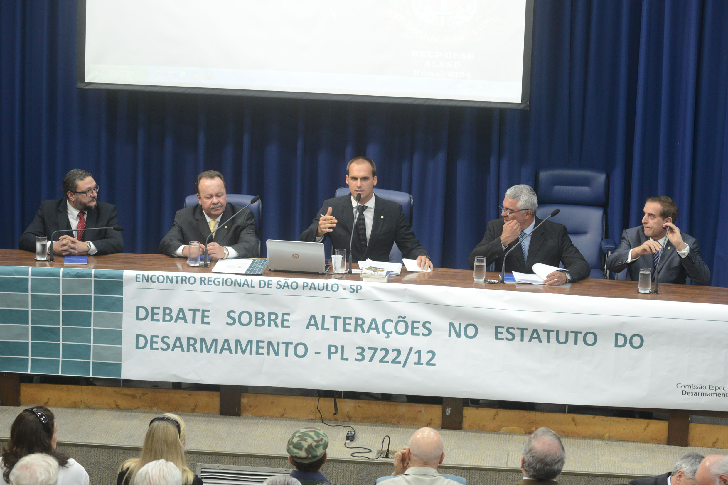 Benê Barbosa, Antonio Goulart, Eduardo Bolsonaro, Major Olímpio e Misael Antonio de Souza