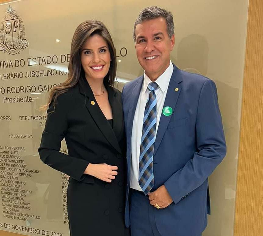 Deputada Dani Alonso e Deputado Capito Augusto<a style='float:right;color:#ccc' href='https://www3.al.sp.gov.br/repositorio/noticia/N-08-2023/fg307720.jpeg' target=_blank><i class='bi bi-zoom-in'></i> Clique para ver a imagem </a>