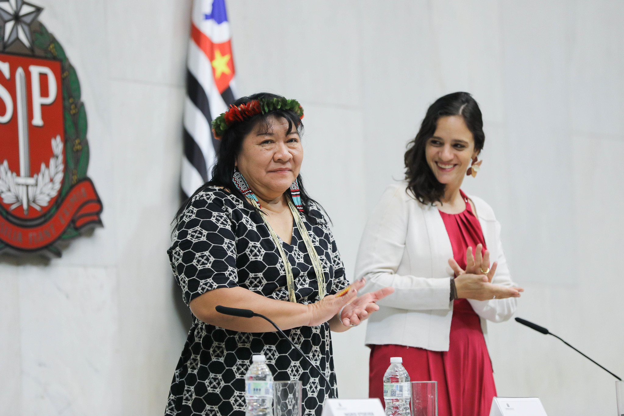 Joênia Wapichana a homenageada<a style='float:right;color:#ccc' href='https://www3.al.sp.gov.br/repositorio/noticia/N-09-2024/fg335040.jpg' target=_blank><i class='bi bi-zoom-in'></i> Clique para ver a imagem </a>