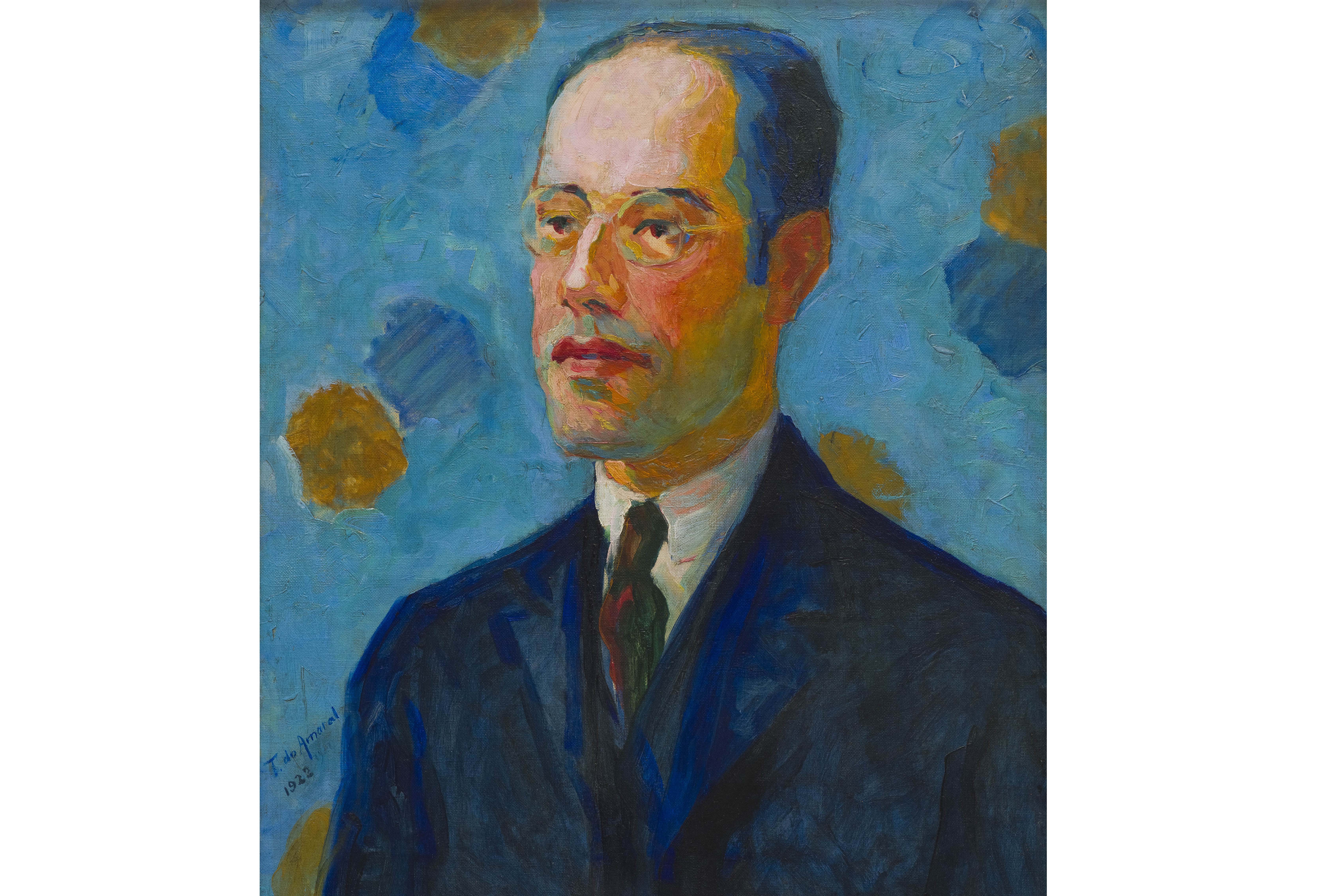 Retrato de M�rio de Andrade 1922_Acervo do Pal�cio<a style='float:right;color:#ccc' href='https://www3.al.sp.gov.br/repositorio/noticia/N-09-2026/fg367392.jpg' target=_blank><i class='bi bi-zoom-in'></i> Clique para ver a imagem </a>