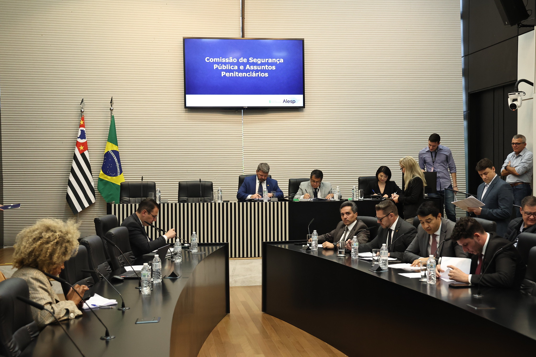 Comissão de Segurança e Assuntos Penitenciários<a style='float:right;color:#ccc' href='https://www3.al.sp.gov.br/repositorio/noticia/N-10-2024/fg336406.jpg' target=_blank><i class='bi bi-zoom-in'></i> Clique para ver a imagem </a>
