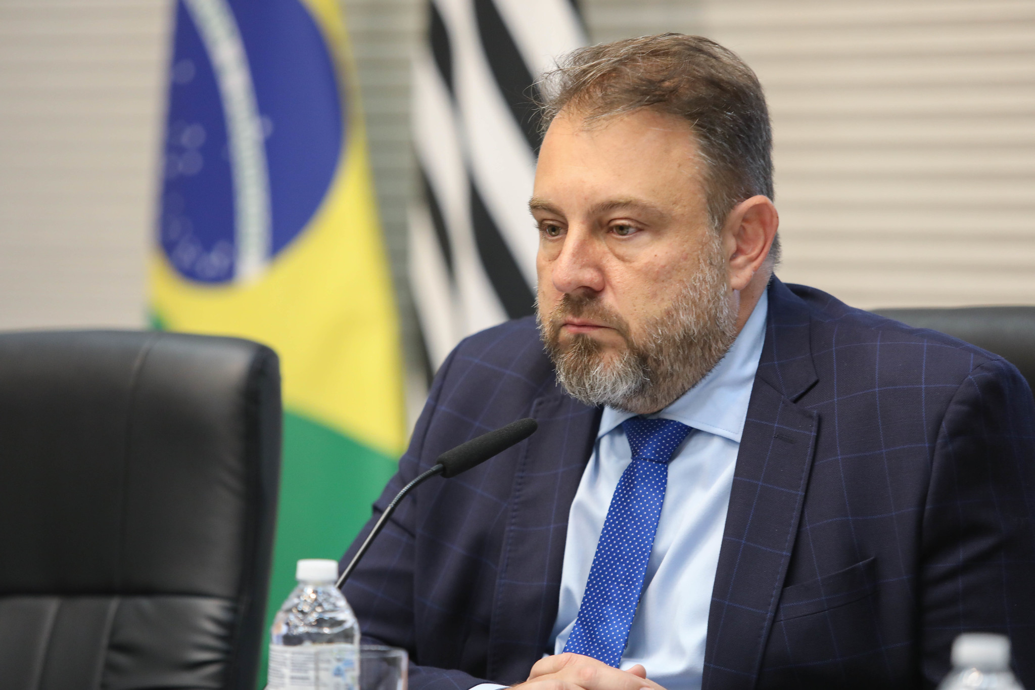 Deputado Bruno Zambelli, presidente da CPI<a style='float:right;color:#ccc' href='https://www3.al.sp.gov.br/repositorio/noticia/N-11-2024/fg338379.jpg' target=_blank><i class='bi bi-zoom-in'></i> Clique para ver a imagem </a>