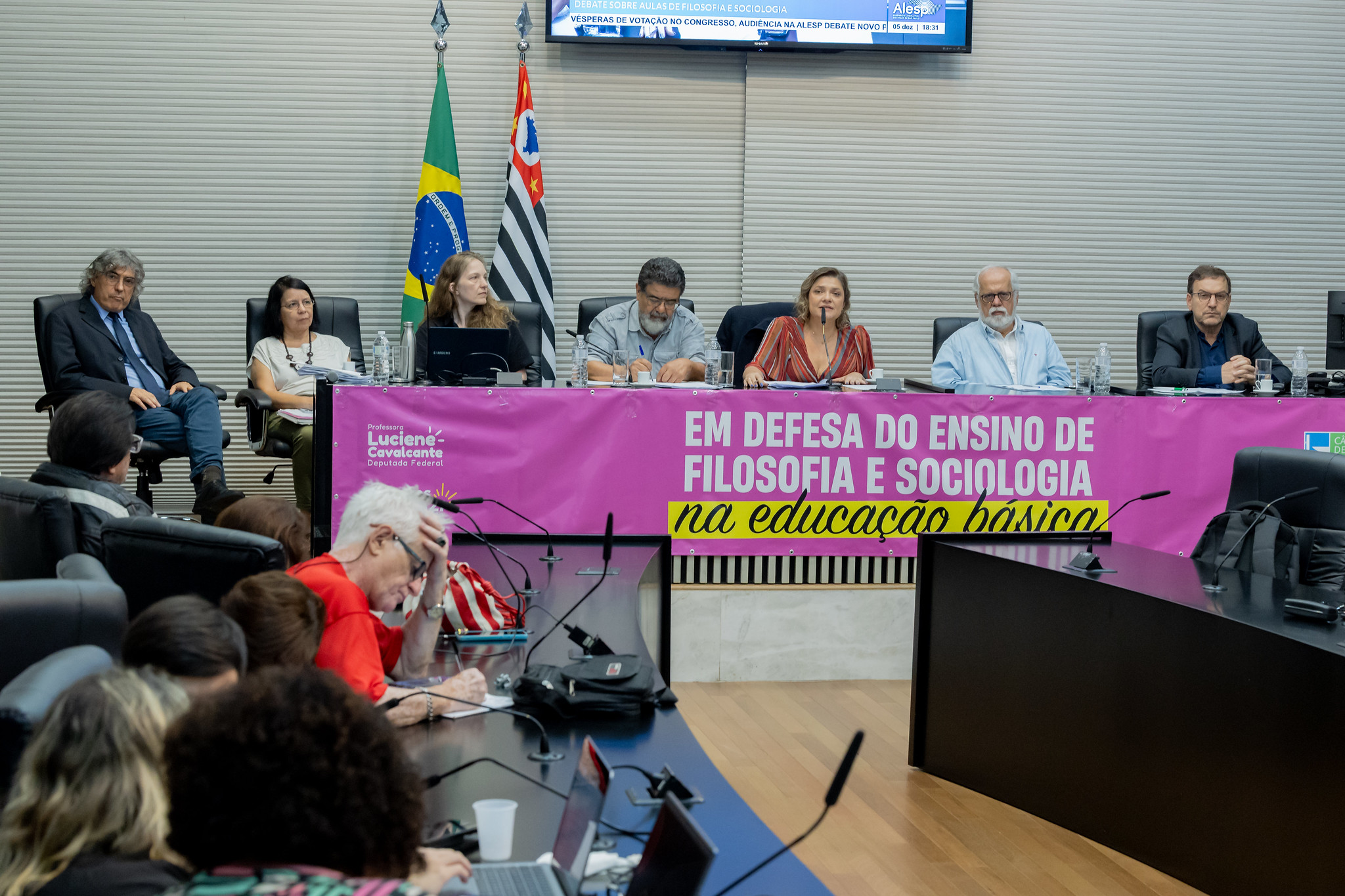 Audi�ncia debate redu��o de aulas de filosofia e sociologia<a style='float:right;color:#ccc' href='https://www3.al.sp.gov.br/repositorio/noticia/N-12-2025/fg358200.jpg' target=_blank><i class='bi bi-zoom-in'></i> Clique para ver a imagem </a>